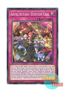 画像1: 英語版 LED3-EN049 Abyss Actors' Curtain Call 魔界劇団のカーテンコール (ノーマル) 1st Edition