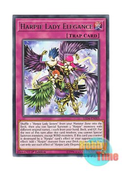 画像1: 英語版 LED4-EN005 Harpie Lady Elegance 華麗なるハーピィ・レディ (レア) 1st Edition