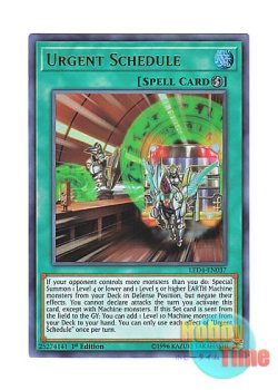 画像1: 英語版 LED4-EN037 Urgent Schedule 緊急ダイヤ (ウルトラレア) 1st Edition