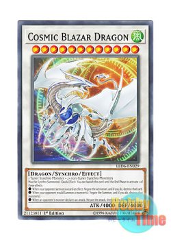 画像1: 英語版 LED6-EN029 Cosmic Blazar Dragon コズミック・ブレイザー・ドラゴン (ノーマル) 1st Edition