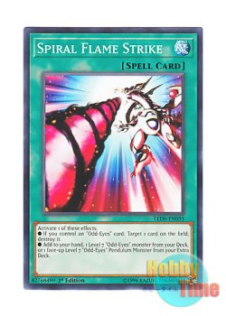 画像1: 英語版 LED6-EN055 Spiral Flame Strike 螺旋のストライクバースト (ノーマル) 1st Edition