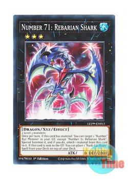 画像1: 英語版 LED9-EN013 Number 71: Rebarian Shark No.71 リバリアン・シャーク (ノーマル) 1st Edition