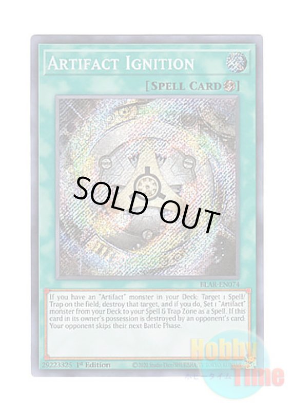 画像1: 英語版 BLAR-EN074 Artifact Ignition アーティファクト・ムーブメント (シークレットレア) 1st Edition (1)