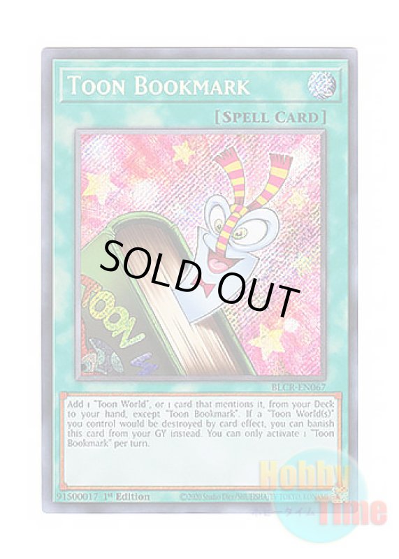画像1: 英語版 BLCR-EN067 Toon Bookmark トゥーンのしおり (シークレットレア) 1st Edition (1)