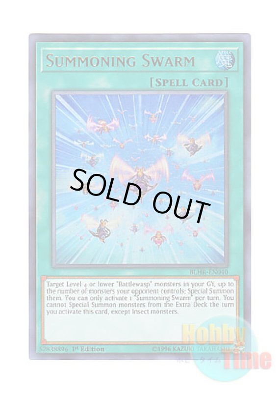 画像1: 英語版 BLHR-EN040 Summoning Swarm 一斉蜂起 (ウルトラレア) 1st Edition (1)