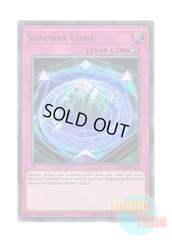 画像1: 英語版 BLHR-EN088 Summon Limit サモンリミッター (ウルトラレア) 1st Edition (1)
