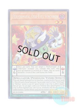 画像1: 英語版 BLLR-EN004 Performapal Odd-Eyes Synchron EMオッドアイズ・シンクロン (シークレットレア) 1st Edition