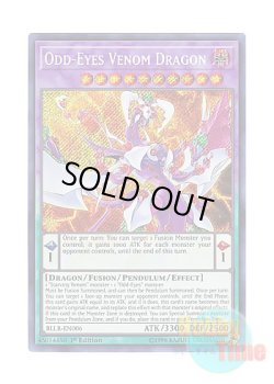 画像1: 英語版 BLLR-EN006 Odd-Eyes Venom Dragon 覇王紫竜オッドアイズ・ヴェノム・ドラゴン (シークレットレア) 1st Edition