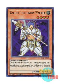 画像1: 英語版 BLLR-EN037 Garoth, Lightsworn Warrior ライトロード・ウォリアー ガロス (ウルトラレア) 1st Edition