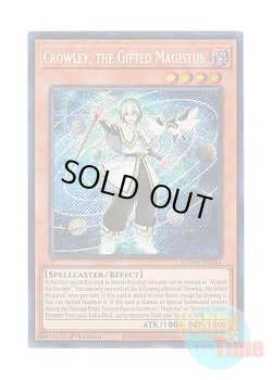 画像1: 英語版 BLMM-EN044 Crowley, the Gifted Magistus 天賦の魔導士クロウリー (シークレットレア) 1st Edition