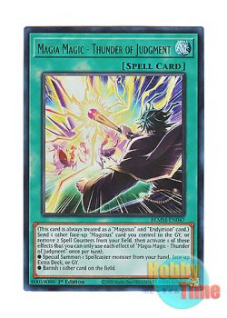画像1: 英語版 BLMM-EN047 Magia Magic - Thunder of Judgment 聖魔 裁きの雷 (ウルトラレア) 1st Edition