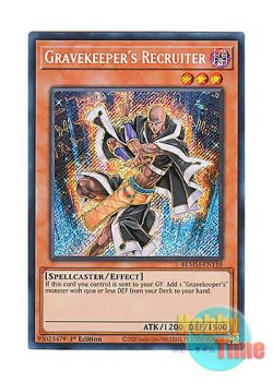画像1: 英語版 BLMM-EN110 Gravekeeper's Recruiter 墓守の召喚師 (シークレットレア) 1st Edition