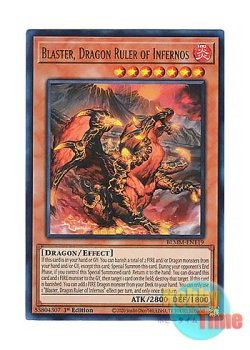画像1: 英語版 BLMM-EN119 Blaster, Dragon Ruler of Infernos 焔征竜－ブラスター (ウルトラレア) 1st Edition