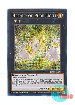 画像1: 英語版 BLMR-EN078 Herald of Pure Light 聖光の宣告者 (シークレットレア) 1st Edition
