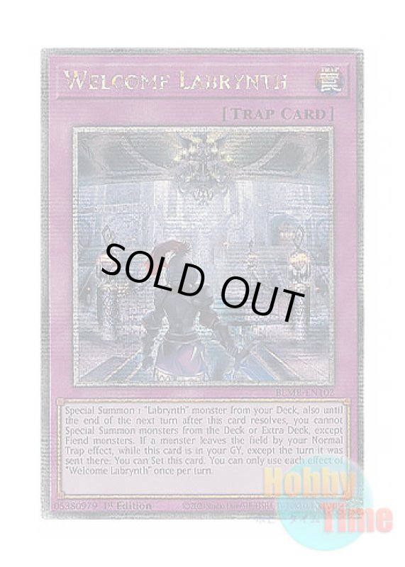画像1: 英語版 BLMR-EN102 Welcome Labrynth ウェルカム・ラビュリンス (クォーターセンチュリーシークレットレア) 1st Edition (1)