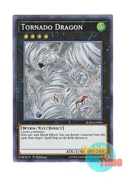 画像1: 英語版 BLRR-EN084 Tornado Dragon 竜巻竜 (シークレットレア) 1st Edition