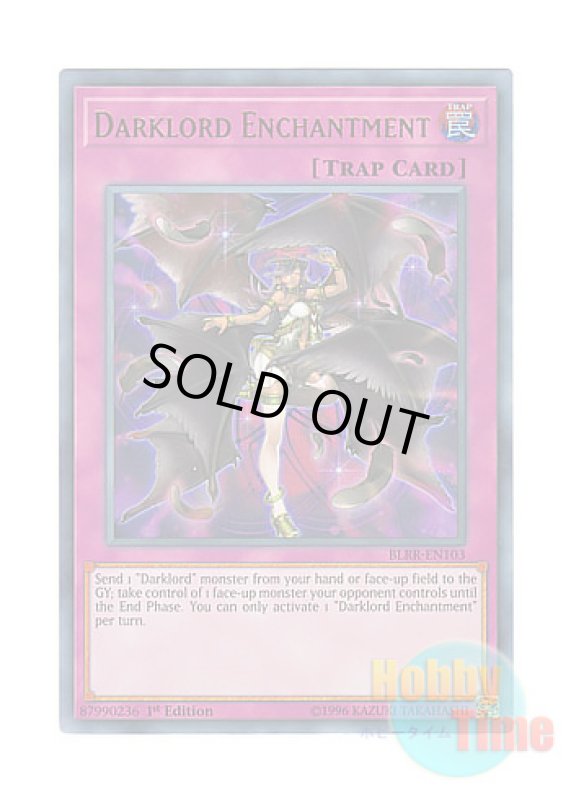 画像1: 英語版 BLRR-EN103 Darklord Enchantment 魅惑の堕天使 (ウルトラレア) 1st Edition (1)
