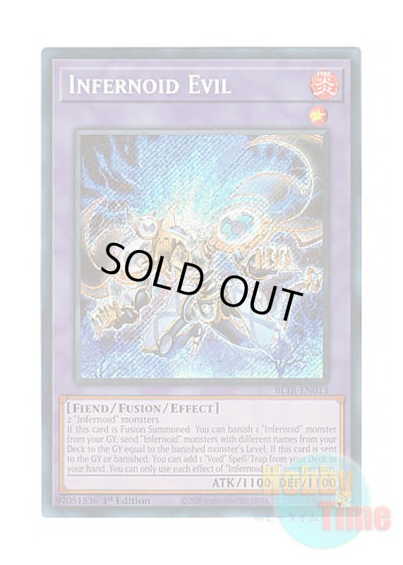 画像1: 英語版 BLTR-EN013 Infernoid Evil インフェルノイド・イヴィル (シークレットレア) 1st Edition (1)