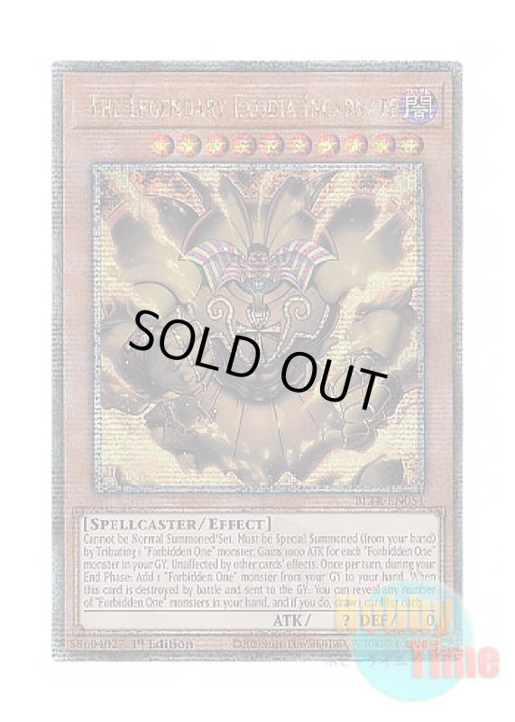 画像1: 英語版 BLTR-EN051 The Legendary Exodia Incarnate 召喚神エクゾディア (クォーターセンチュリーシークレットレア) 1st Edition (1)