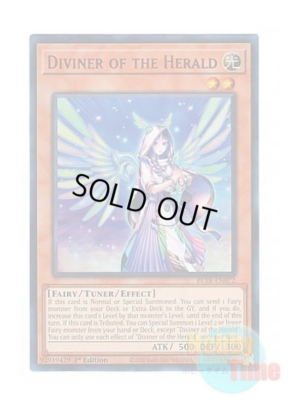 画像1: 英語版 BLTR-EN072 Diviner of the Herald 宣告者の神巫 (ウルトラレア) 1st Edition (1)