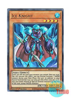 画像1: 英語版 BROL-EN014 Ice Knight 氷騎士 (ウルトラレア) 1st Edition