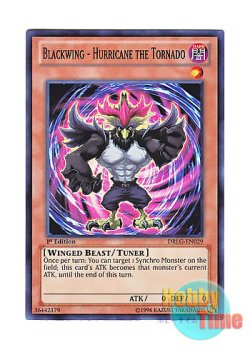 画像1: 英語版 DRLG-EN029 Blackwing - Hurricane the Tornado BF－竜巻のハリケーン (スーパーレア) 1st Edition