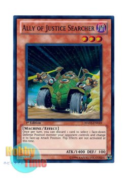 画像1: 英語版 HA02-EN019 Ally of Justice Searcher Ａ・Ｏ・Ｊ リサーチャー (スーパーレア) 1st Edition