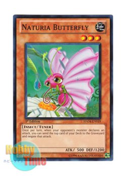 画像1: 英語版 HA04-EN019 Naturia Butterfly ナチュル・バタフライ (スーパーレア) 1st Edition