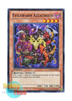 画像1: 英語版 HA07-EN050 Evilswarm Azzathoth ヴェルズ・アザトホース (スーパーレア) 1st Edition