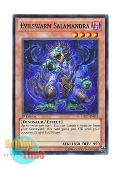 画像1: 英語版 HA07-EN052 Evilswarm Salamandra ヴェルズ・サラマンドラ (スーパーレア) 1st Edition