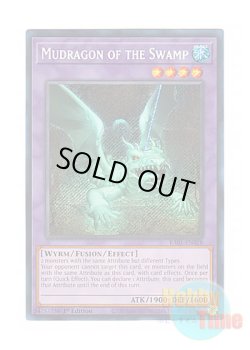 画像1: 英語版 RA01-EN028 Mudragon of the Swamp 沼地のドロゴン (シークレットレア) 1st Edition