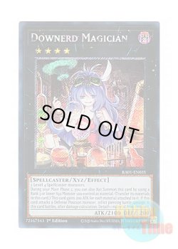 画像1: 英語版 RA01-EN035 Downerd Magician ダウナード・マジシャン (プラチナシークレットレア) 1st Edition