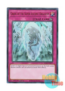 画像1: 英語版 RA03-EN077 Grave of the Super Ancient Organism 超古代生物の墓場 (ウルトラレア) 1st Edition