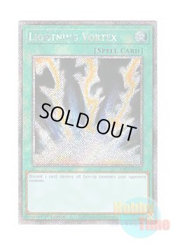 画像1: 英語版 RA03-EN148 Lightning Vortex ライトニング・ボルテックス (プラチナシークレットレア) 1st Edition