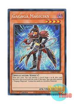 画像1: 英語版 RA04-EN007 Gagaga Magician ガガガマジシャン (シークレットレア) 1st Edition