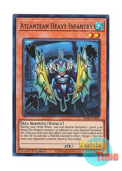 画像1: 英語版 RA04-EN010 Atlantean Heavy Infantry 海皇の重装兵 (スーパーレア) 1st Edition