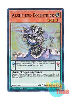 画像1: 英語版 RA04-EN017 Archfiend Eccentrick エキセントリック・デーモン (ウルトラレア) 1st Edition