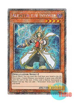 画像1: 英語版 RA04-EN024 Aleister the Invoker 召喚師アレイスター (プラチナシークレットレア) 1st Edition
