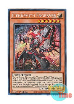 画像1: 英語版 RA04-EN049 Fiendsmith Engraver 魔を刻むデモンスミス (シークレットレア) 1st Edition
