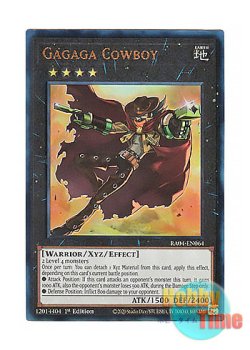 画像1: 英語版 RA04-EN064 Gagaga Cowboy ガガガガンマン (プリズマティックアルティメットレア) 1st Edition