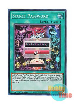 画像1: 英語版 RA04-EN095 Secret Password シークレット・パスフレーズ (スーパーレア) 1st Edition