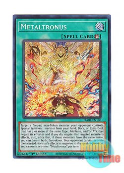 画像1: 英語版 RA04-EN100 Metaltronus 共界神淵体 (シークレットレア) 1st Edition