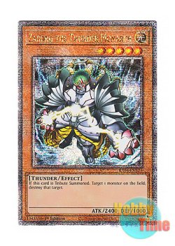 画像1: 英語版 RA04-EN125 Zaborg the Thunder Monarch 雷帝ザボルグ (クォーターセンチュリーシークレットレア) 1st Edition