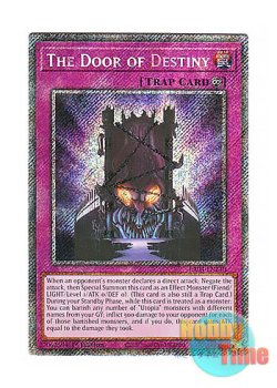 画像1: 英語版 RA04-EN240 The Door of Destiny 運命の扉 (プラチナシークレットレア) 1st Edition