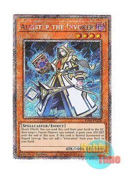 画像1: 英語版 RA04-EN278 Aleister the Invoker 召喚師アレイスター (プラチナシークレットレア) 1st Edition