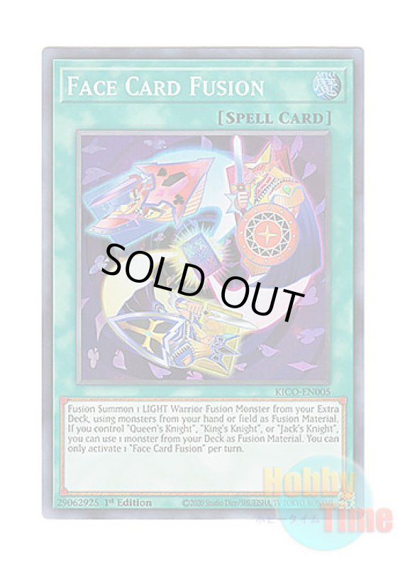 画像1: 英語版 KICO-EN005 Face Card Fusion 絵札融合 (スーパーレア) 1st Edition (1)