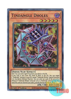 画像1: 英語版 KICO-EN016 Tindangle Dholes ティンダングル・ドールス (スーパーレア) 1st Edition