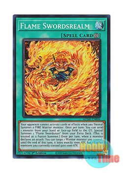 画像1: 英語版 MZMI-EN006 Flame Swordsrealm 炎の剣域 (スーパーレア) 1st Edition