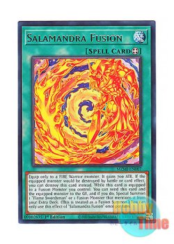 画像1: 英語版 MZMI-EN007 Salamandra Fusion サラマンドラ・フュージョン (レア) 1st Edition