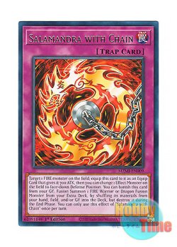 画像1: 英語版 MZMI-EN009 Salamandra with Chain 鎖付き飛龍炎刃 (レア) 1st Edition